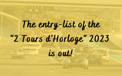 The entry-list of the “2 Tours d’Horloge” 2023